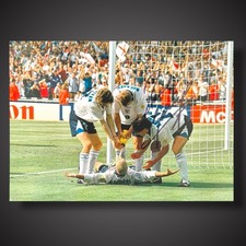 Paul Gascoigne Hand Signed England Football Photograph With COA  Bid From £15