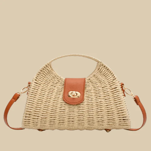 Straw summer bag for women - summer,