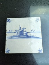 Antique Dutch blue and white