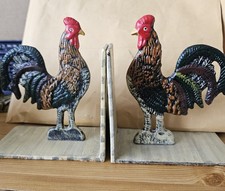 Vintage Cast Iron Bookends