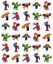30x Marvel Avengers Cupcake