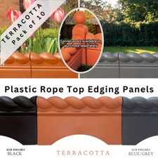 10x Terracotta Rope Top