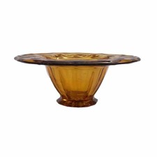 Amber Glass Bowl