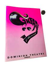 Theatre Programme Grease is the Word London Dominion Vintage ra