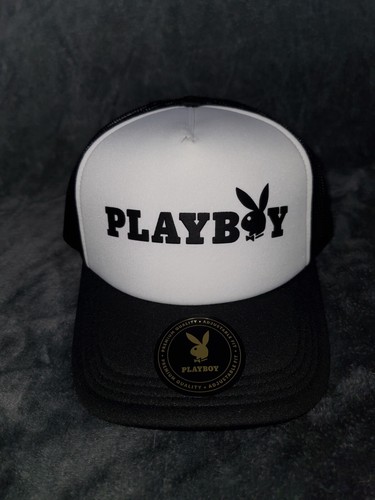 Playboy black tux foam - tux, trucker