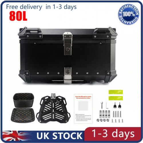80l motorcycle rear top box - 80l,