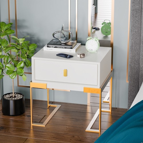 Modern bedroom nightstand wood - bedroom,