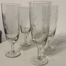 Vintage Champagne Coupe Set of