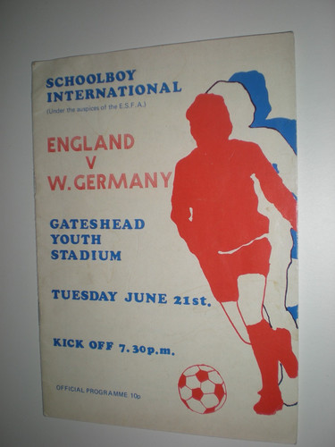 England school boys west - ,