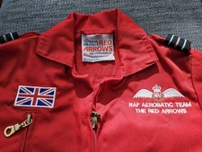 Childs RAF Red Flying Suit Pilot Outfit For Child 2 Years