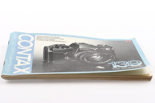 Contax 139 quartz instruction - contax,