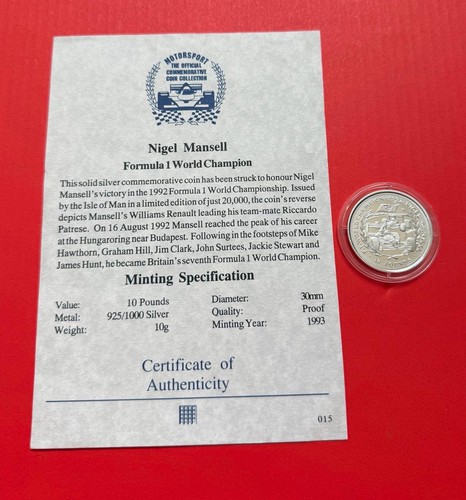 1992 1993 isle - man, £10