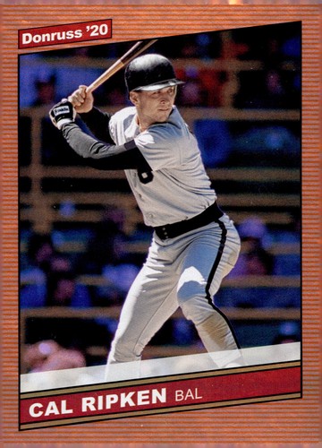 2020 donruss 224 cal - cal, ripken