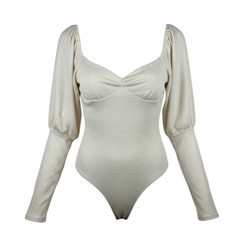 Pormesa textured cream-colored
