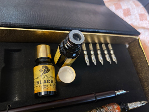 Calligraphy dip pen set with - calligraphy,