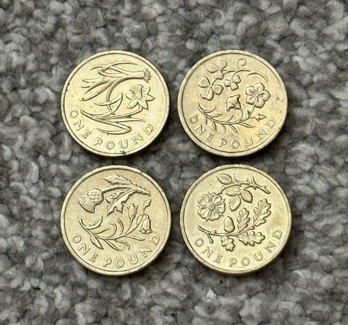 Old one pound - £1, lot