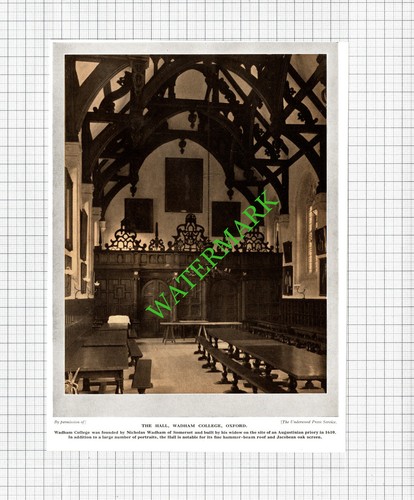 Wadham college oxford 1920s - oxford,