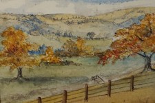 Original Watercolour, 'Autumn