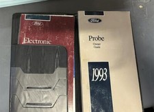 1993 Ford Probe Owners Manual