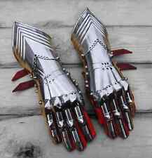 18GA Steel Gauntlets Armor