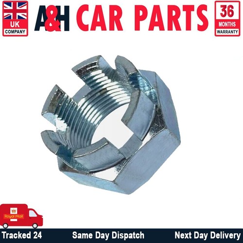 Front wheel axle nut - ,