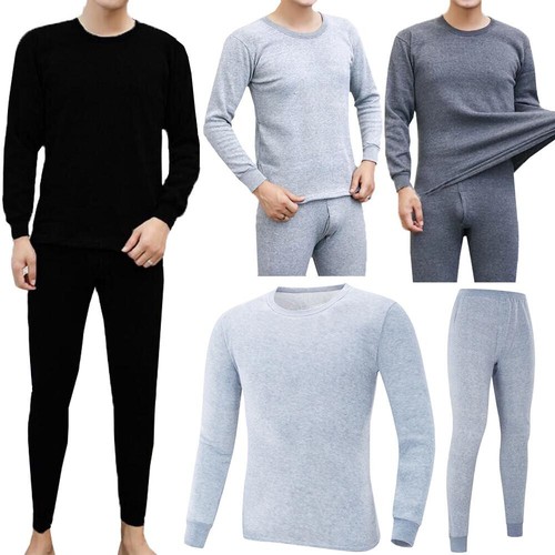 Mens thermal long johns top - long,