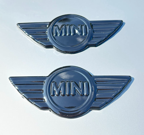 Mini gloss black - badge, emblem