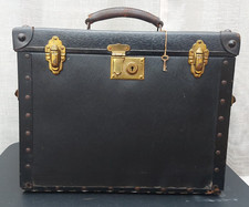 Vintage Luggage Trunk Dress Hat Storage Box Travel Suitcase