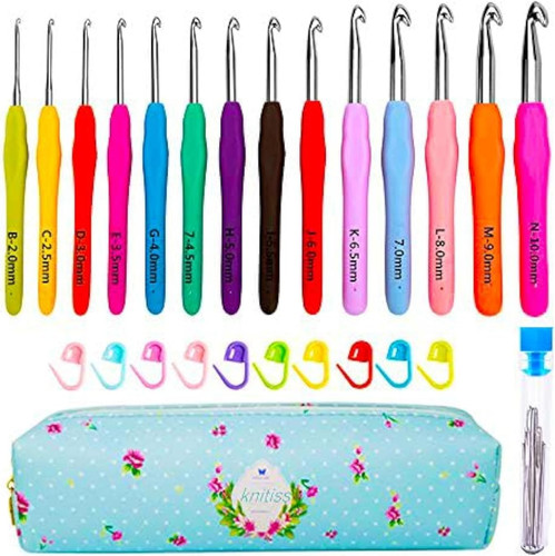 Knitiss pcs crochet hooks - 14,