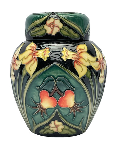 Moorcroft ginger jar limited - ginger, jar.