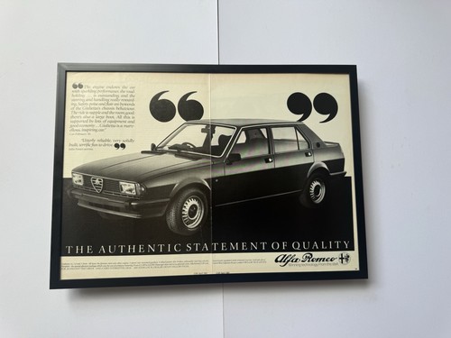Framed 1981 alfa romeo - 1981,