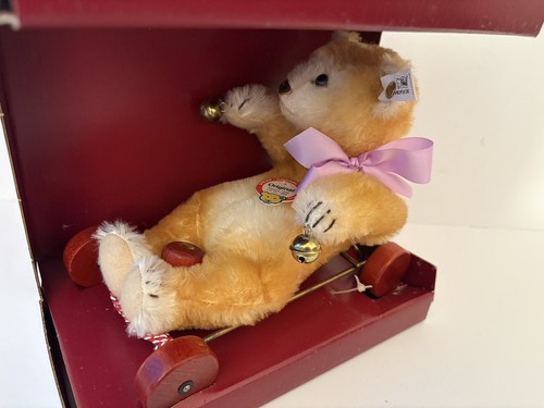 Steiff baby bear wheels - steiff, on