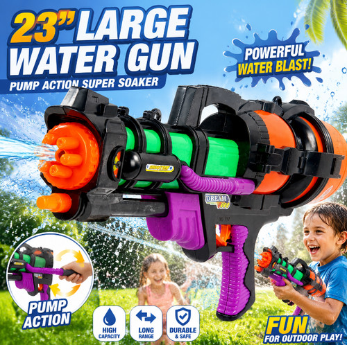 Large water gun pump - gun,