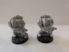 2 Metal Unpainted Vintage