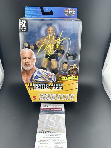 Wwe bill goldberg autographed - wwe,
