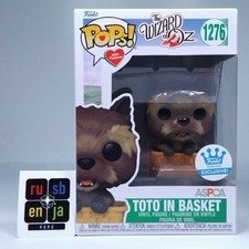 Funko Pop! With Purpose The Wizard Of Oz Toto In Basket Exclusive #1276