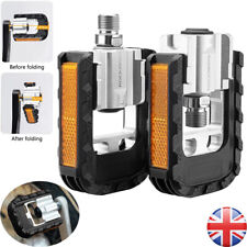 ROCKBROS Bike Double-sided Non-slip Folding Pedal Aluminum Alloy Relective Pedal