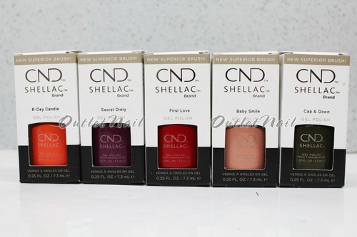Cnd shellac gel - shellac, polish