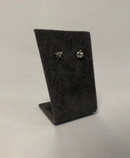 Set of 3 Handmade Two Pair Earring Display Stand for Jewellery Displays (Ash)