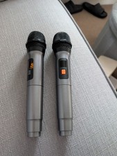 2 Pack Battery Operated Wireless Microphone