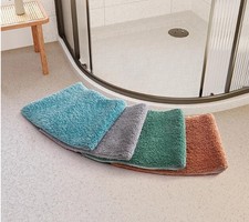 Curved Bath Mat Shower Bath