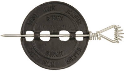 Cast iron stove pipe damper - pipe, damper,