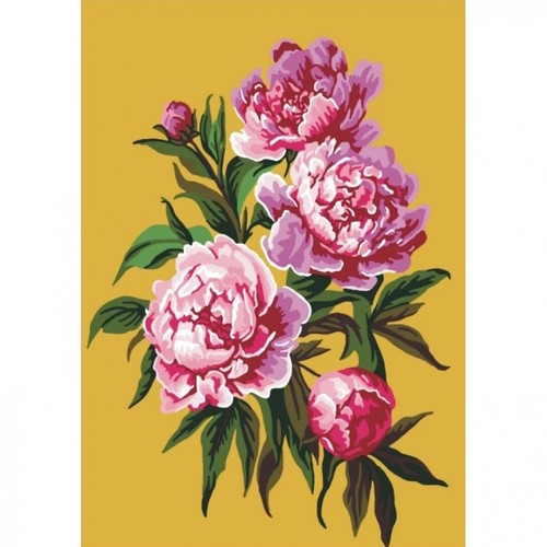Gobelin peony joy printed - l,
