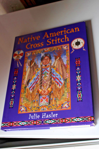 Native american cross stitch - cross,