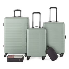 Protocol Phoenix 5-Piece Hardside Spinner Luggage Set Lightweight Durable Travel