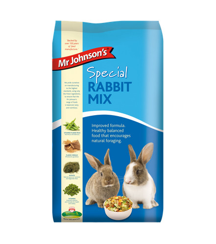 Johnsons special rabbit mix - rabbit,