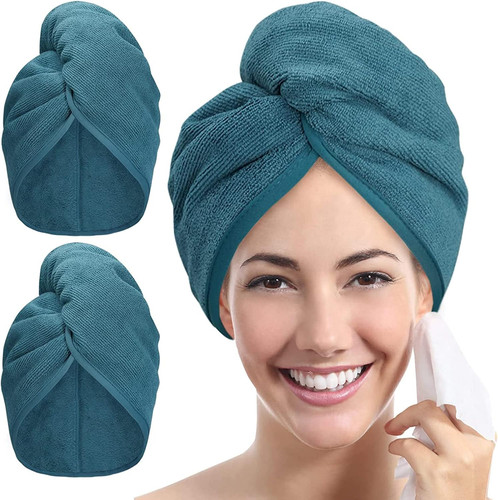 Microfibre hair towel wrap - hair,