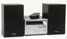 Panasonic SM-PM02 Mini HiFi System Bookshelf Stereo CD Tuner USB Tested Working