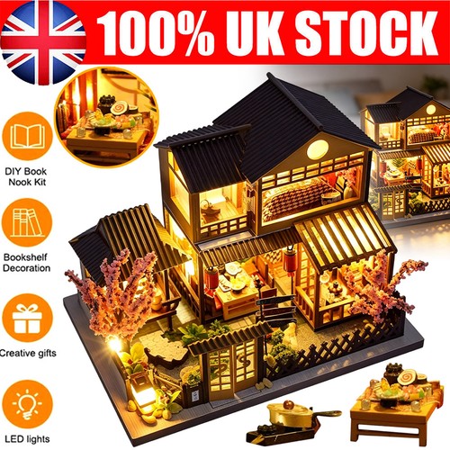 Mini house kit diy miniature - kit,