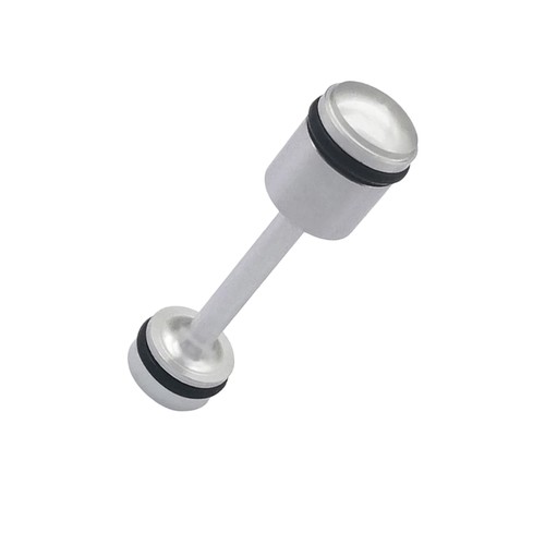 Oil gallery barbell - barbell, for